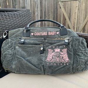 Juicy Couture Diaper bag in great condition!